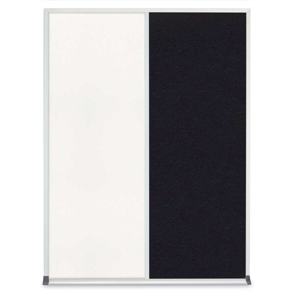 Double Door Radius Plus Corkboard, 48"X